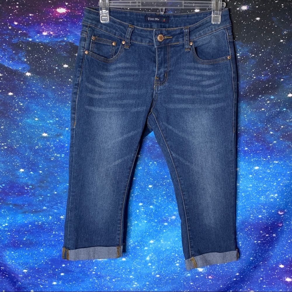 Vins Me- Denim Capri size 5